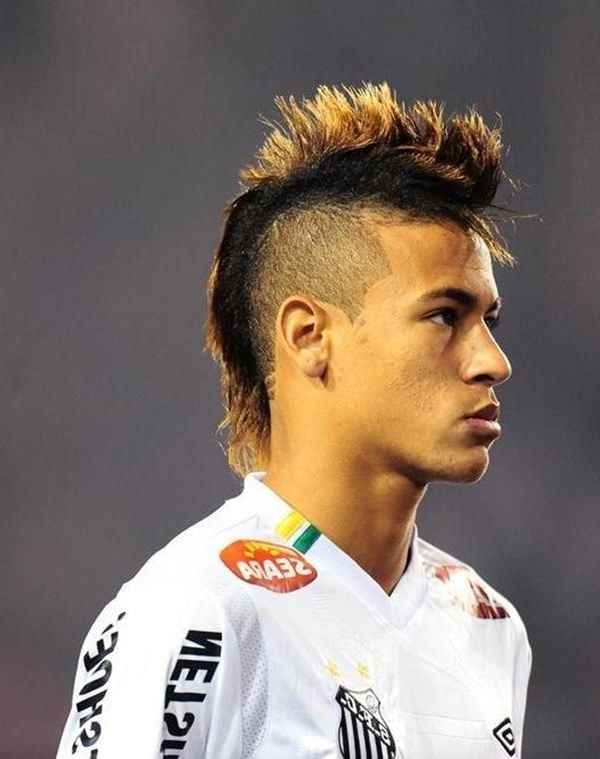 72 Stylish Neymar Haircut To Sport This Year Within Latest Spiked Blonde Mohawk Hairstyles (View 16 of 25)