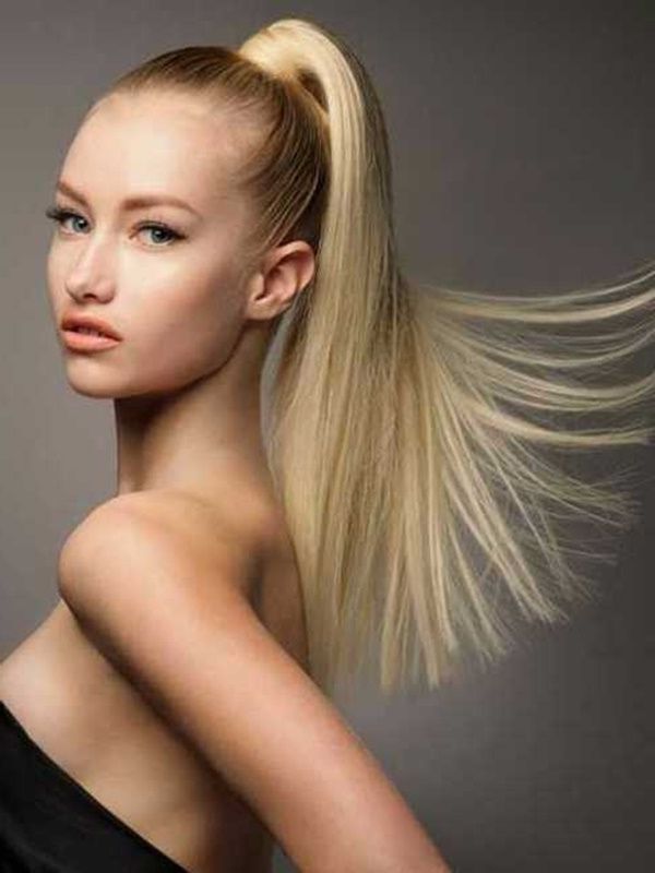 80 Lovely Women Ponytail Hairstyles For Long Hair Inside Straight High Ponytail Hairstyles With A Twist (View 14 of 25)
