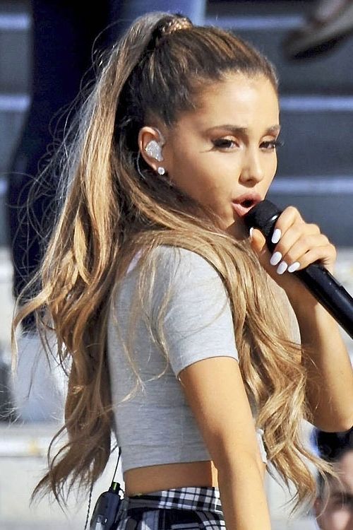 Ariana Grande Hairstyles – Salon Price Lady Pertaining To Grande Ponytail Hairstyles (View 3 of 25)