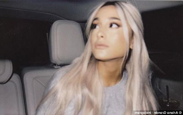 Ariana Grande Shows Off Her New Platinum Blonde Hairdo In A Series Intended For Pretty Smooth Criminal Platinum Blonde Hairstyles (View 21 of 25)