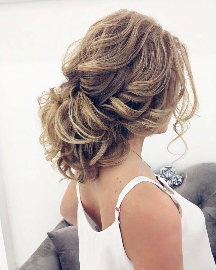Beautiful Messy Updo Wedding Hairstyle For Romantic Brides (View 1 of 25)