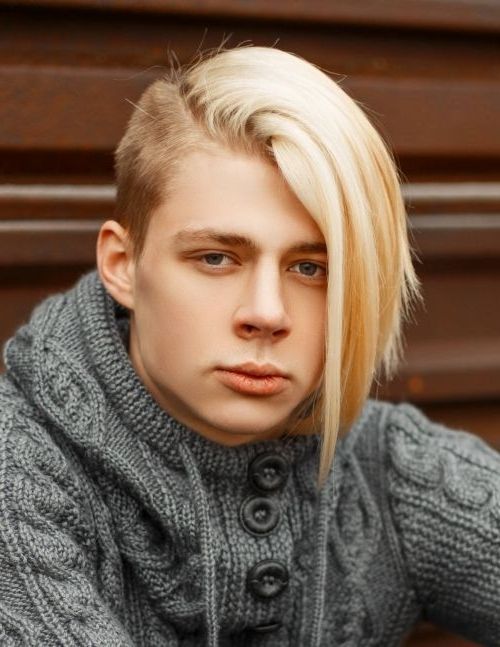 Best 30 Blonde Hairstyles For Men In 2018 Intended For Long Top Undercut Blonde Hairstyles (View 12 of 25)