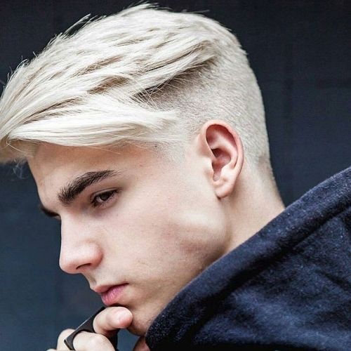 Best 40 Blonde Hairstyles For Men 2018 With Regard To Fade To White Blonde Hairstyles (View 20 of 25)
