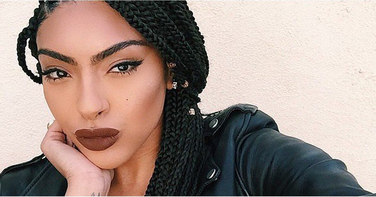 Black Braided Hairstyles With Extensions | Popsugar Beauty In Cornrows And Senegalese Twists Ponytail Hairstyles (View 24 of 25)