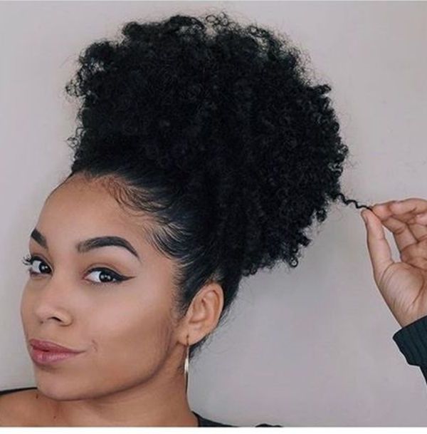 Black Ponytail Hairstyles, Best Ponytail Hairstyles For Black Hair Throughout On Top Ponytail Hairstyles For African American Women (Photo 23 of 25)