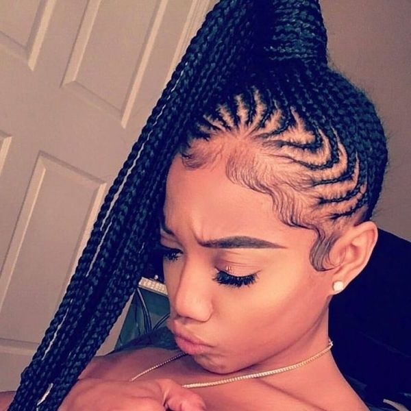 Black Ponytail Hairstyles, Best Ponytail Hairstyles For Black Hair With Regard To Cornrows Hairstyles For Long Ponytail (View 19 of 25)