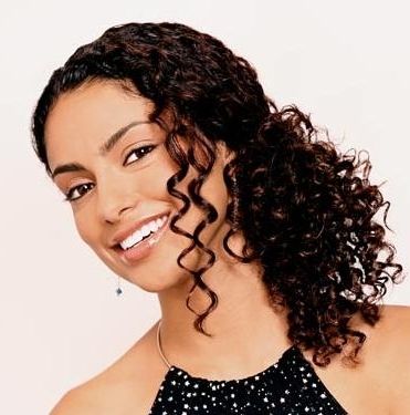 Black Women Hairstyles Pictures Intended For Highlighted Afro Curls Ponytail Hairstyles (View 10 of 25)