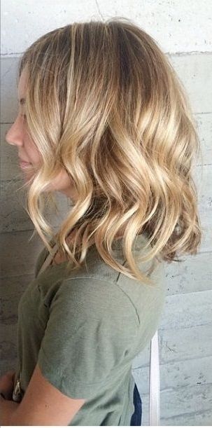Blonde Balayage Medium Length | Hair Styles, Tips And Tricks For Intended For Shoulder Grazing Strawberry Shag Blonde Hairstyles (View 3 of 25)