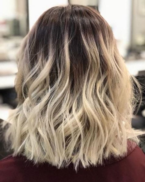 Blonde Hair And Dark Roots: 4 Reasons To Try This Colour Combo Now With Platinum Blonde Hairstyles With Darkening At The Roots (Photo 22 of 25)