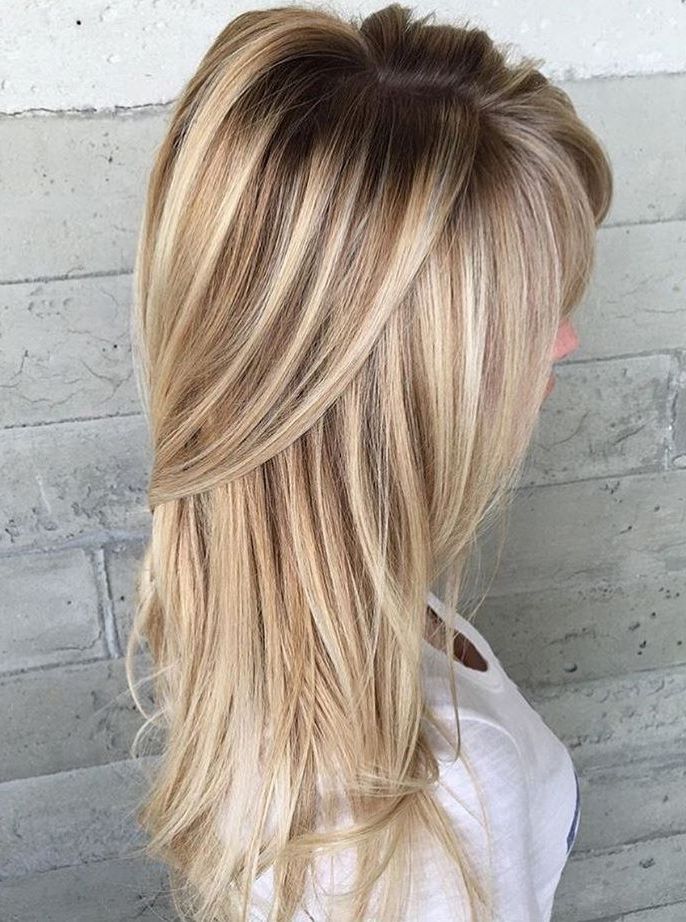 Blonde Hairstyles: Are They Ever Going To Fade Away? – Yishifashion With Root Fade Into Blonde Hairstyles (Photo 6 of 25)