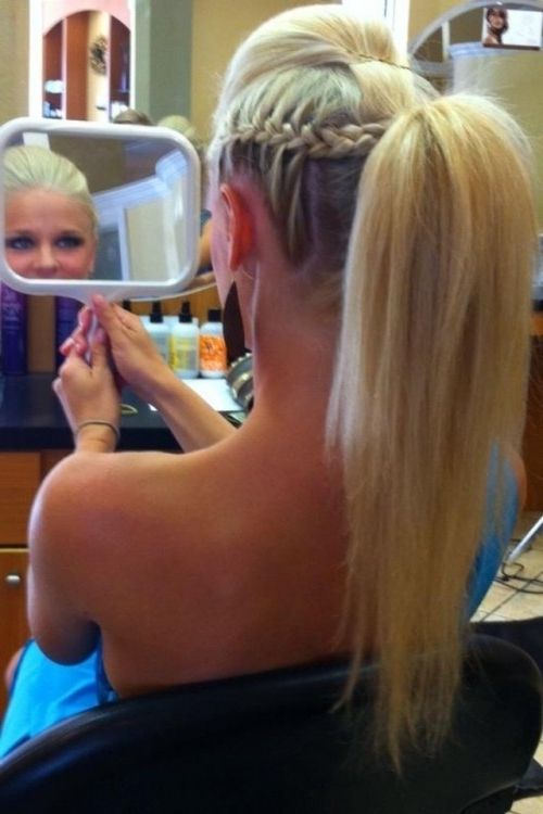 Braided Bouffant Ponytail – Fmag Pertaining To Bouffant Ponytail Hairstyles For Long Hair (Photo 23 of 25)