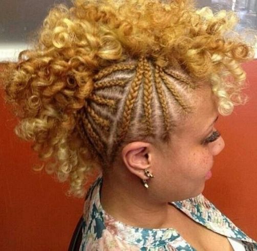 Braided Mohawk Hairstyles – 7 Lovely Braided Mohawk Hairstyles Inside Braided Hawk Hairstyles (Photo 25 of 25)