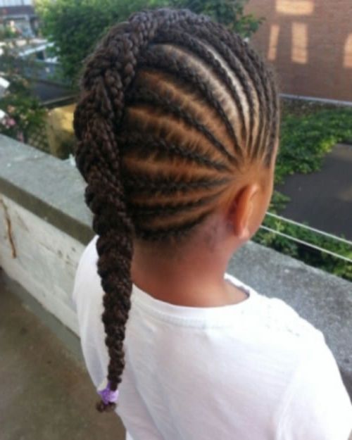 Braided Mohawk Hairstyles For Kids – 10 Cute Braided Mohawk Inside Braided Ponytail Mohawk Hairstyles (View 20 of 25)