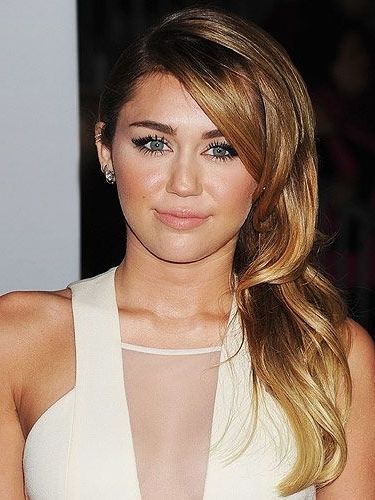 Celebrity Hairstyles :: Miley Cyrus Best Hairstyles Ever Intended For Pretty Smooth Criminal Platinum Blonde Hairstyles (Photo 17 of 25)