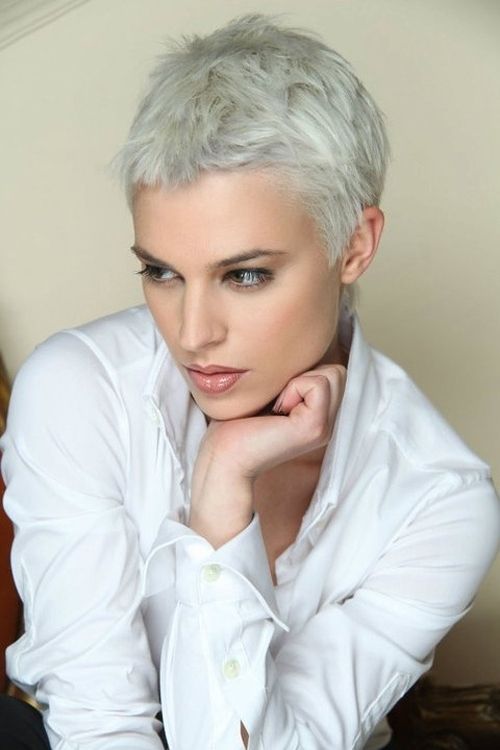 Choppy And Platinum | Styles Weekly In Recent Choppy Gray Pixie Hairstyles (Photo 23 of 25)