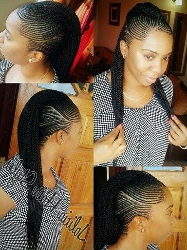 Cornrows And Senegalese Twists (View 6 of 25)