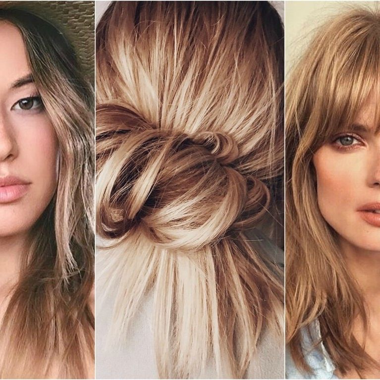 Cream Soda” Is The Hottest Hair Color Trend For Fall | Allure With Regard To Cream Colored Bob Blonde Hairstyles (Photo 18 of 25)