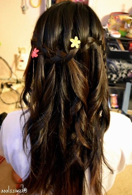 Cute Cascade Hairstyles For Girls – Hairstyles Weekly Pertaining To Ponytail Cascade Hairstyles (View 7 of 25)