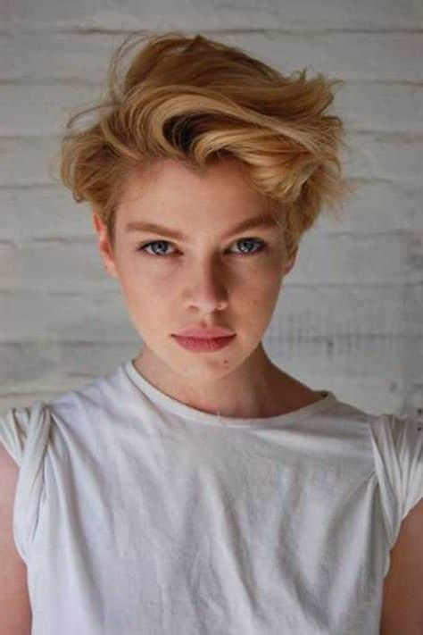 Disheveled Pixie Cut 2018 – Styles Art | Hair And Beauty | Pinterest In Most Up To Date Platinum Blonde Disheveled Pixie Hairstyles (View 2 of 25)