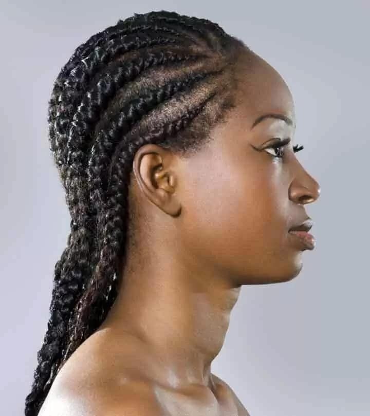 Easy Hairstyles For Braids (African Hair) ? Tuko.co (View 24 of 25)