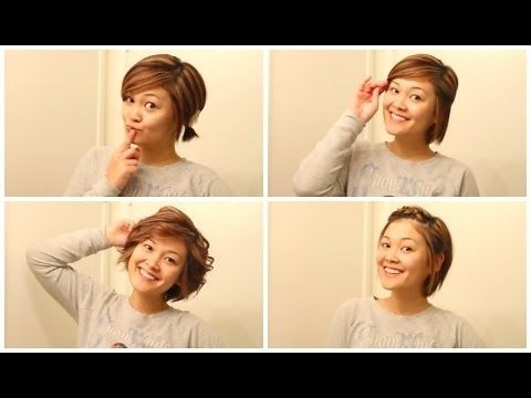 Easy Hairstyles When Growing Out Your Hair – Youtube Within Latest Growing Out Pixie Hairstyles For Curly Hair (Photo 13 of 25)