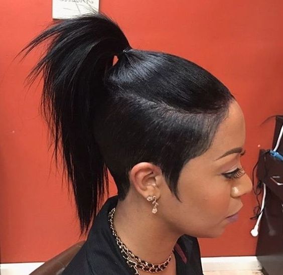 Epochal Black Ponytail Hairstyles  Get Ready For 2018 For Black And Luscious Pony Hairstyles (View 1 of 25)