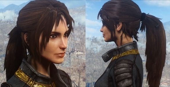 Fallout 4 Mod Adds 12 New Ponytail Hairstyles For Males, Females Within Mod Ponytail Hairstyles (View 13 of 25)