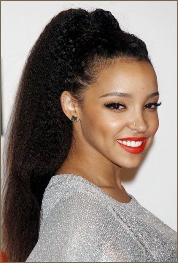 Flat Twist With Weave Ponytail New Stylish Ways Pertaining To Straight High Ponytail Hairstyles With A Twist (View 23 of 25)