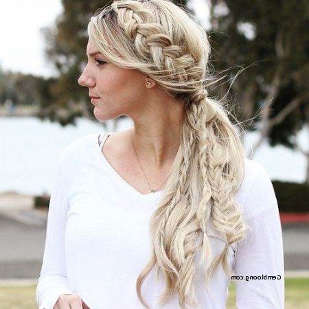 Formal Hairstyles Side Ponytail With Braid Inspirational 40 Side With Regard To Side Ponytail Hairstyles With Braid (View 5 of 25)