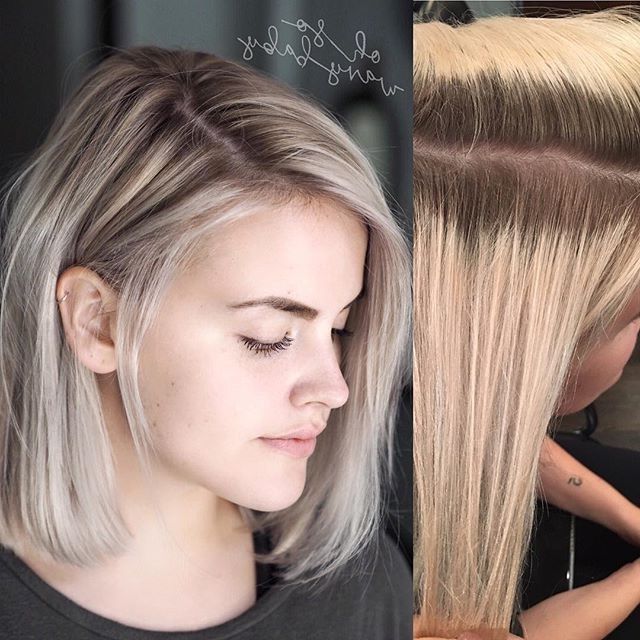 From Grown Out #doubleprocess To Soft Rooted Blonde | Hair Spiration Regarding Grown Out Platinum Ombre Blonde Hairstyles (Photo 2 of 25)