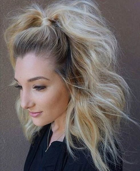 Full & Thick Half Ponytail – The Coolest Ponytail Hairstyles Ever Regarding Half Ponytail Hairstyles (Photo 5 of 25)