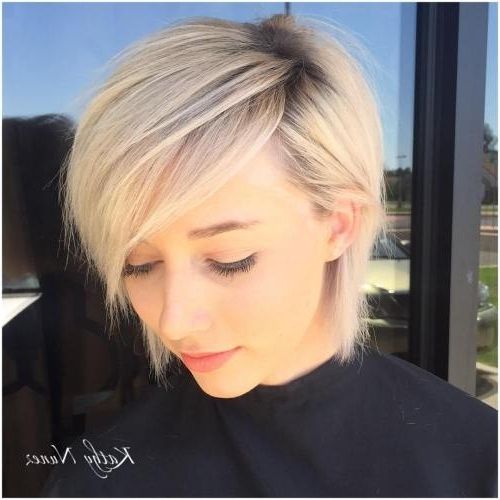 Hairstyle: Excellent Short Chic Hairstyles Collection Women's Short Pertaining To Cropped Platinum Blonde Bob Hairstyles (Photo 21 of 25)