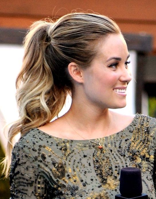 Here's How You Can Copy Lauren Conrad's Fun & Flirty 'hills' Finale Within Blonde Flirty Teased Ponytail Hairstyles (View 10 of 25)