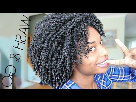 How To Maintain A Wash And Go | Night Time Routine (4a/4b) | Method In Night Time Curls Hairstyles (Photo 16 of 25)