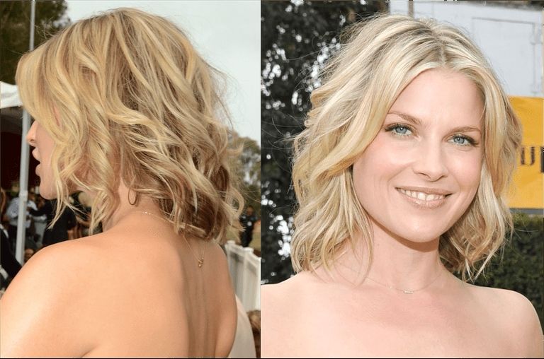 How To Nail The Medium Length Hair Trend With Feathered Cut Blonde Hairstyles With Middle Part (View 21 of 25)