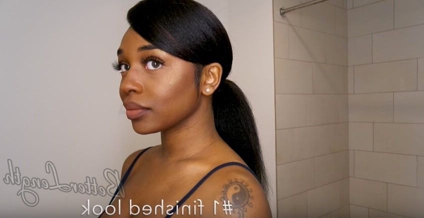 How To Sleek Ponytail Looks Using Clip Ins | Betterlength Hair With High Sleek Ponytail Hairstyles (View 25 of 25)