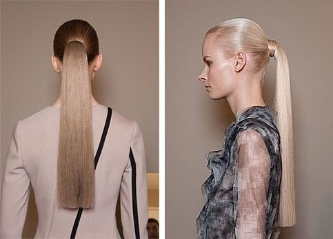 How To: Sleek Ponytailguido For Bottega Veneta – Events – Modern Intended For Sleek And Shiny Ponytail Hairstyles (View 17 of 25)