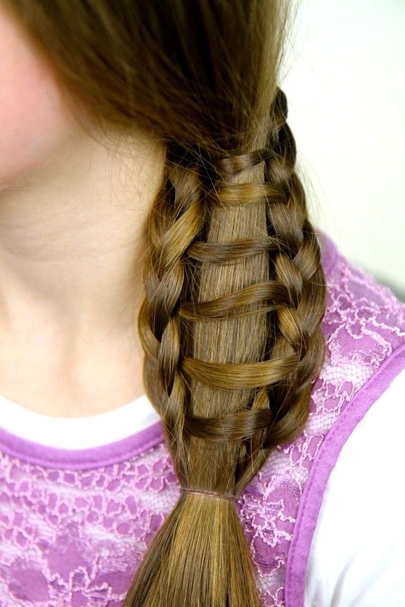 Ladder Braid Side Ponytail | Cute Hairstyles | Cute Girls Hairstyles Within Side Ponytail Hairstyles With Braid (Photo 21 of 25)