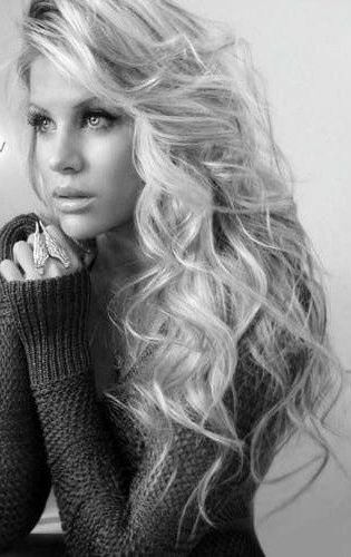 Long Blonde Wavy Hair Pictures, Photos, And Images For Facebook Throughout White Blonde Curls Hairstyles (View 21 of 25)