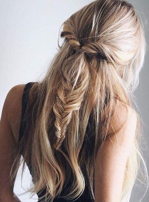 Long Hairstyles For 2018 – All The Long Hair Inspiration You Need For Polished Upbraid Hairstyles (View 13 of 25)