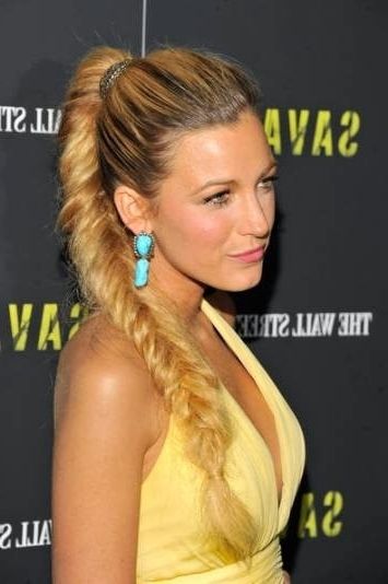 Lush Fab Glam Blogazine: Fabulous In Five Minutes: D.i.y Ponytail Intended For Glam Ponytail Hairstyles (Photo 22 of 25)
