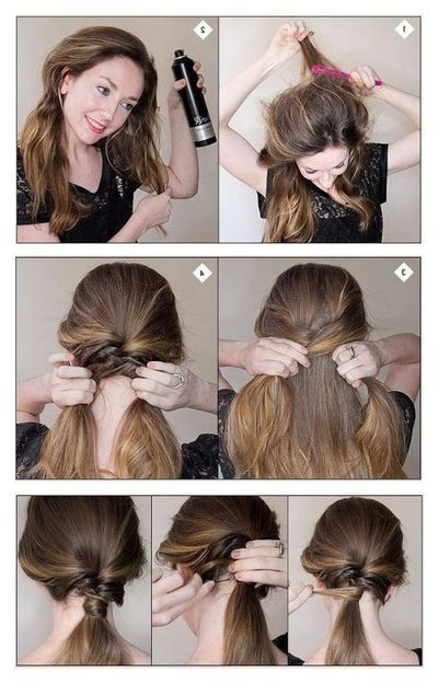 Make A Textured Ponytail | Hairstyles Tutorial / Hair Tips – Juxtapost Inside Textured Ponytail Hairstyles (View 12 of 25)