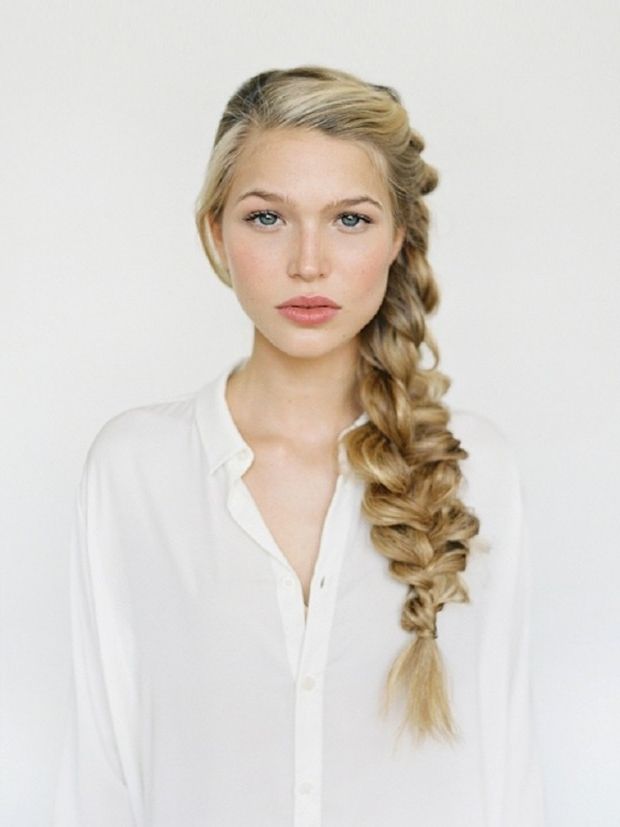Messy Side Dutch Braids – Thewolfian Fashion Mag Intended For Messy Ponytail Hairstyles With Side Dutch Braid (View 21 of 25)