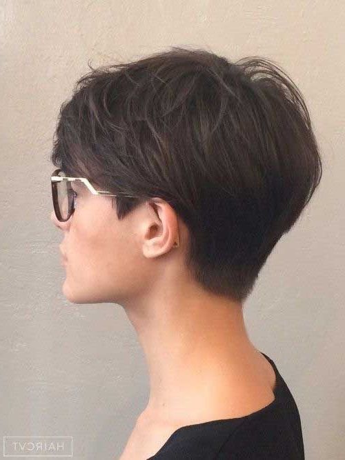 Most Beloved 20+ Pixie Haircuts | Hairstyles | Pinterest | Pixie Regarding Latest Tapered Pixie Hairstyles With Maximum Volume (Photo 1 of 25)