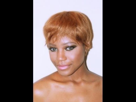 My New Hair: Honey Blonde Pixie Cut (27 Piece Hairstyle) ? – Youtube Throughout Most Current Long Honey Blonde And Black Pixie Hairstyles (View 20 of 25)