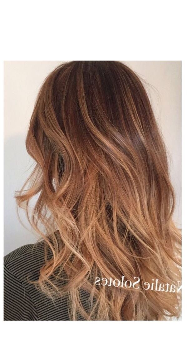 Pinkimberly Beane On Hair Ideas | Pinterest | Copper Hair Intended For Tortoiseshell Straight Blonde Hairstyles (View 15 of 25)