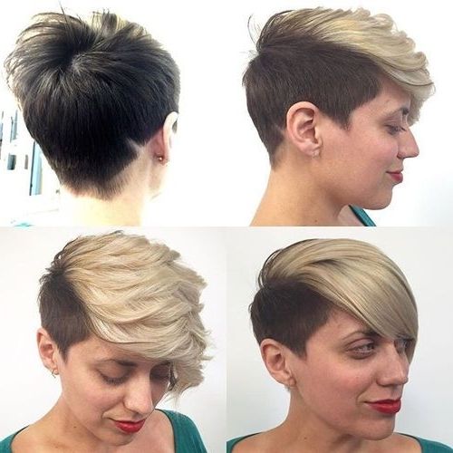 Pixie Haircuts With Bangs – 50 Terrific Tapers | Natural Love With Regard To Most Popular Two Tone Pixie Hairstyles (Photo 9 of 25)