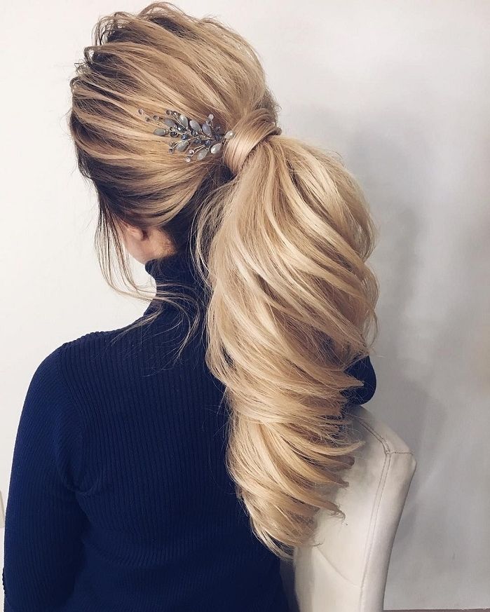 Ponytail Hairstyles For Weddings – Kitharingtonweb For Classic Bridesmaid Ponytail Hairstyles (View 19 of 25)