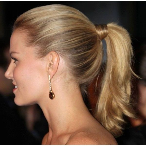 Ponytail Striking Hairstyle For Teen Age Girls ? Liked On Polyvore In Stylish Supersized Ponytail Hairstyles (View 6 of 25)