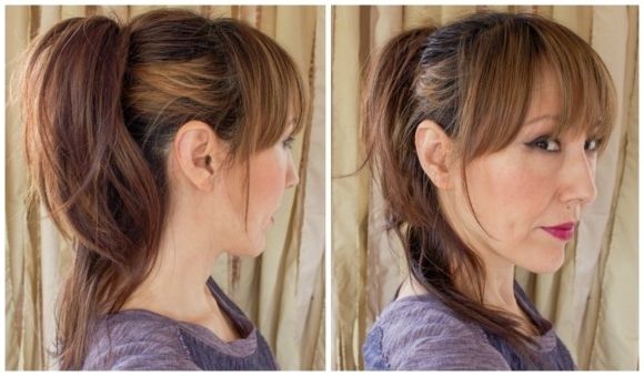 Pumped Up Ponytail Hairstyle Tutorial | Parlor Diary Within Pumped Up Messy Ponytail Hairstyles (View 8 of 25)